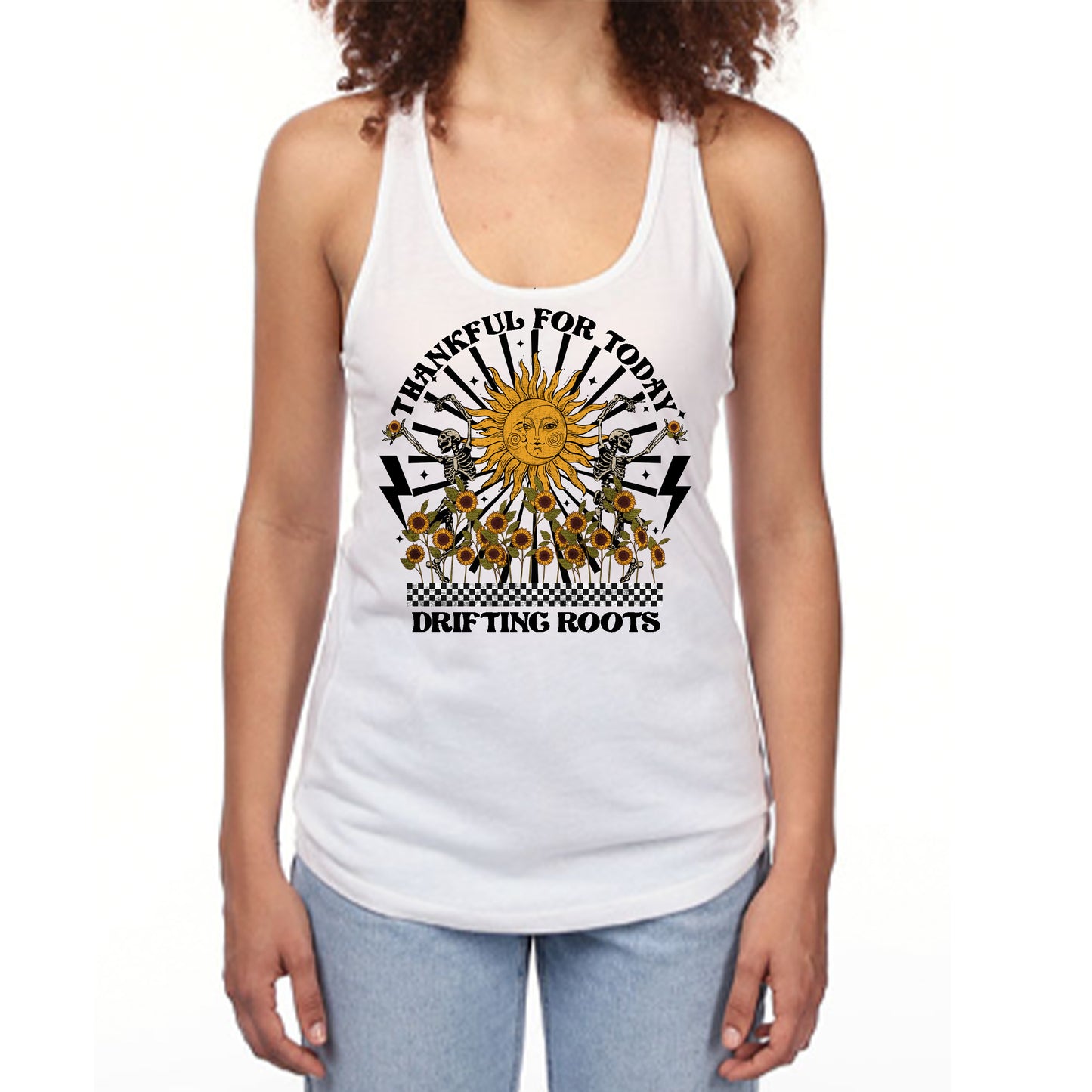 Thankful For Today Racerback Tank
